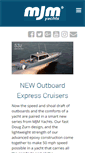 Mobile Screenshot of mjmyachts.com